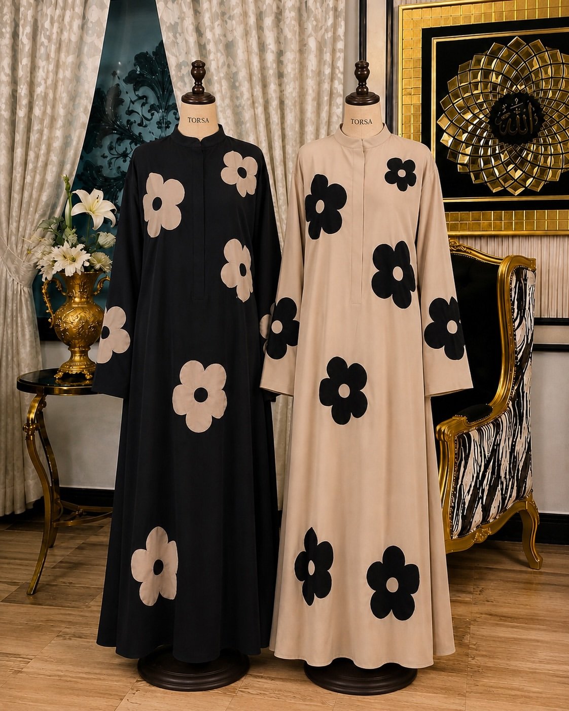 Oversized Floral Print Top for Women - Image 2